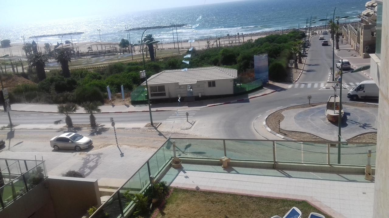 Apartamento Ashkelon A Front Of The Sea Exterior foto